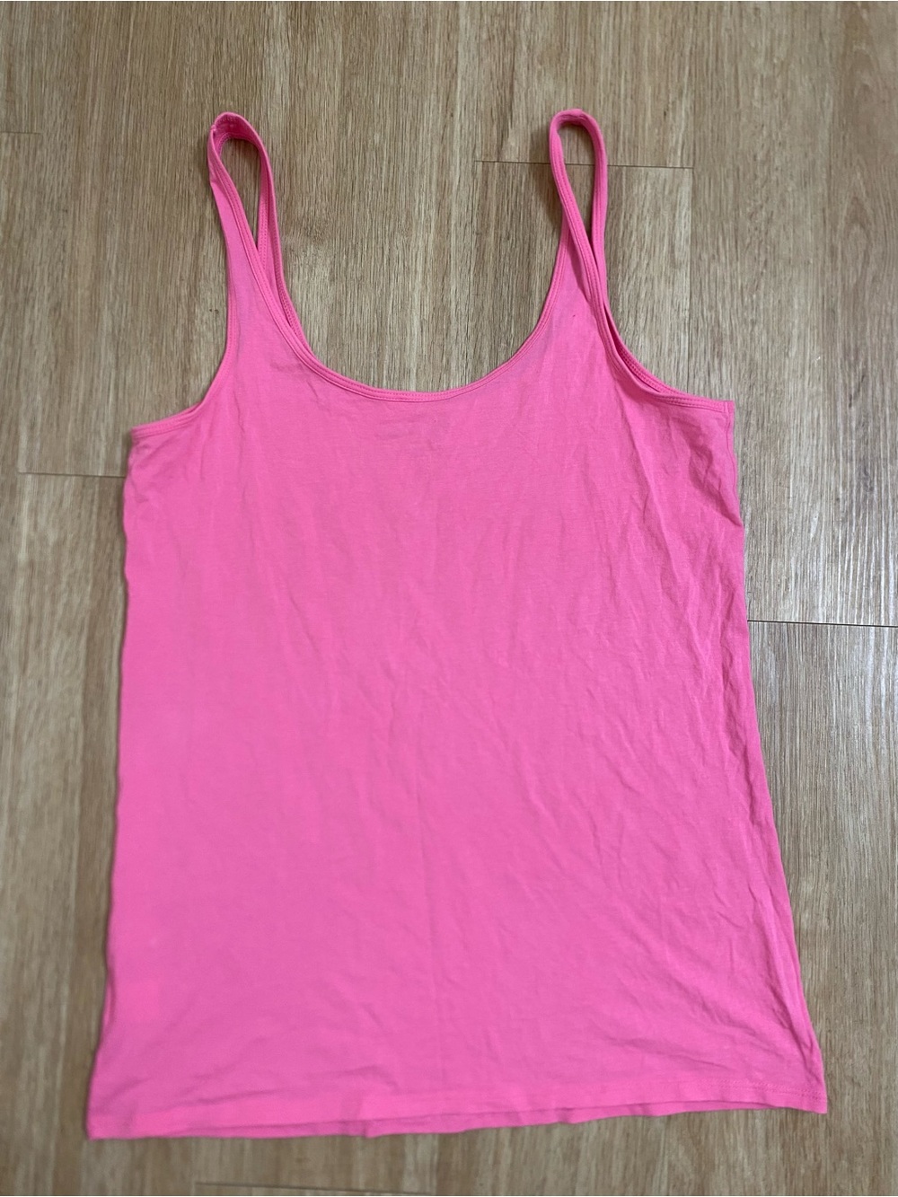 Lilly Pulitzer Hot Pink Scoop Tank Top - Picture 2 of 5